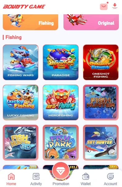 Fishing games